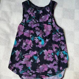 Lululemon Floral Racerback Tank Top – Size XS